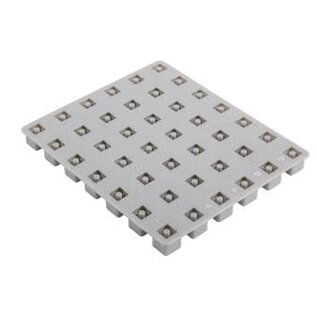 Silicone gietmal Letterkralen, incl. cijfers, 42 kralen, 10x10mm
