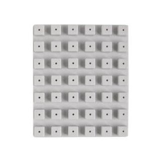 Silicone gietmal Letterkralen, incl. cijfers, 42 kralen, 10x10mm