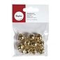 Deco-Metalen belletjes (bolvorm) 15mm 10st.