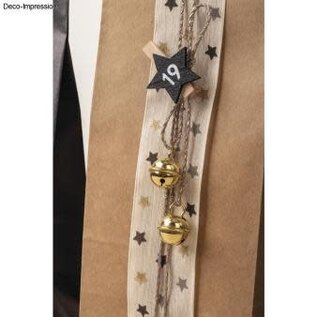 Deco-Metalen belletjes (bolvorm) 15mm 10st.