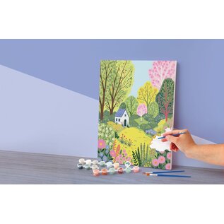 Schilderen op nummer - Haven van Vrede - 30 x 40 cm