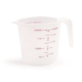 Maatbeker voor zeep - Kunststof - 500 ml