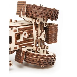 Eco Wood Art 3D Houten Puzzel Tractor,  21,8x11,8x15,5cm