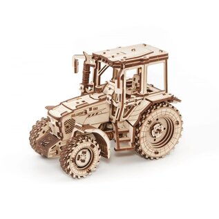 Eco Wood Art 3D Houten Puzzel Tractor,  21,8x11,8x15,5cm