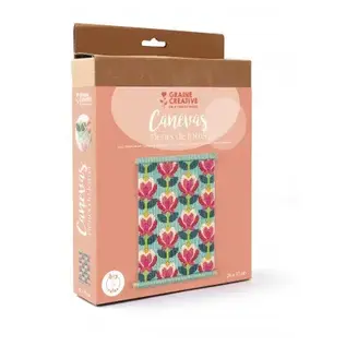 DIY  Kit - Lotusbloem Canvas 26x32cm