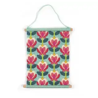 DIY  Kit - Lotusbloem Canvas 26x32cm