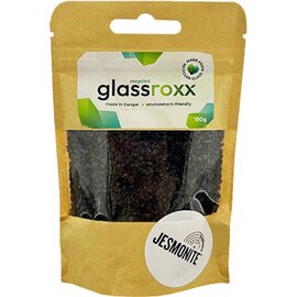 Jesmonite glasgranulaat GlassRoxx Small 150gr gitzwart