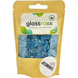 Jesmonite glasgranulaat GlassRoxx Small 150gr Hemelsblauw