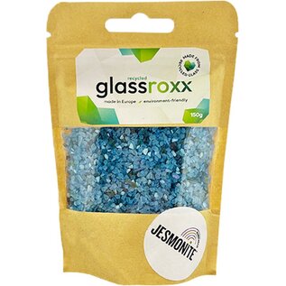 Jesmonite glasgranulaat GlassRoxx Small 150gr Hemelsblauw