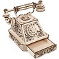 Eco Wood Art (EWA) 3D Houten Puzzel, Retro Telephone, 21,2x22x27,8cm