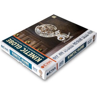 Eco-Wood-Art Kinetische Globe - Houten Modelbouw