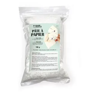 Papierpulp - Papier-maché 100 g