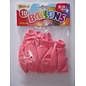 Roze Ballonnen 30cm 10 stuks