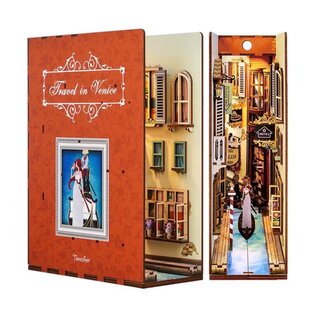 DIY Book Nook, Travel in Venice Bookend, 18,2x8x24,5cm