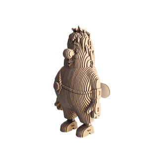 Eco Wood Art (EWA) 3D Houten Bouwset Spaarpot, Karlsson, 10,3x11x21,5cm