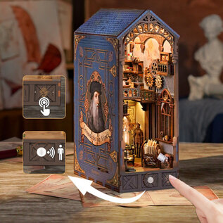 DIY Book Nook, Leonardo da Vinci, 19,0×10,8×26,9cm