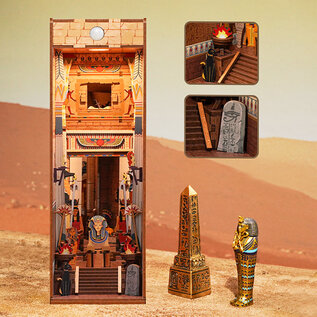 DIY Book Nook, Adventure in Egypt Bookend, 18,2x8x24,5cm