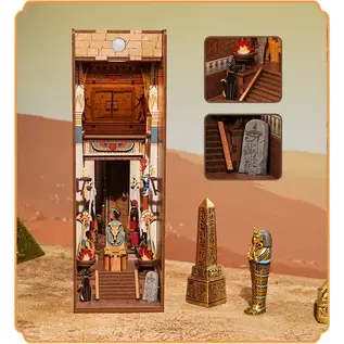 DIY Book Nook, Adventure in Egypt Bookend, 18,2x8x24,5cm