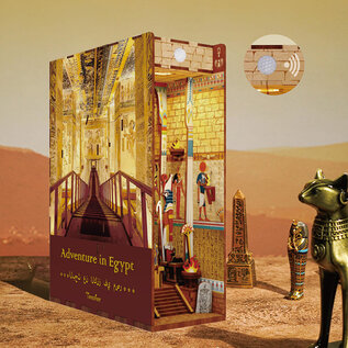 DIY Book Nook, Adventure in Egypt Bookend, 18,2x8x24,5cm