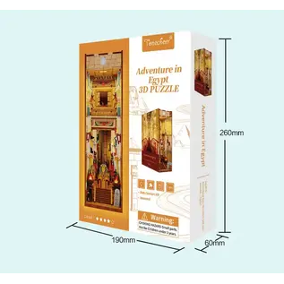 DIY Book Nook, Adventure in Egypt Bookend, 18,2x8x24,5cm