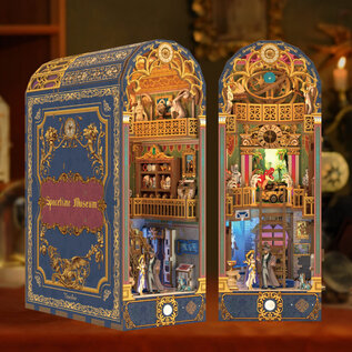 DIY Book Nook, Spacetime Museum Bookend, 27x20x10,2cm