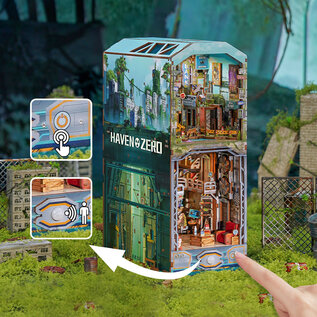 DIY Book Nook, Haven Zero Bookend, 26,3x19x10cm