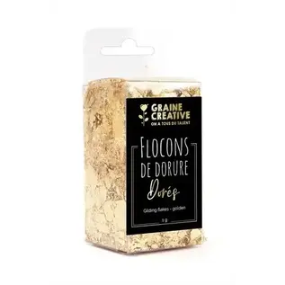 Goud  Folie Vlokken 1gr.