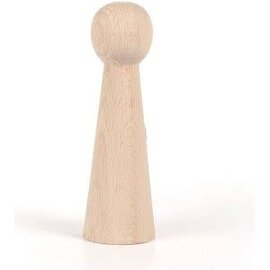 Houten Kegelfiguur 9 cm