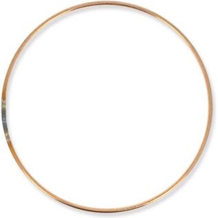 Metalen dromenvanger Ring 45 cm Koper