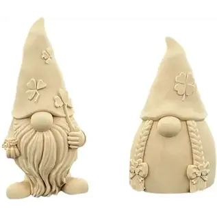 Siliconen Mal Set 9,5x5 cm Dwerg Jongen en Meisje