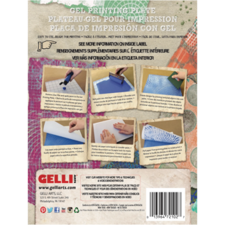 Gelli Arts Gel Print Plaat 22,9x30,5 cm (9x12 inch)