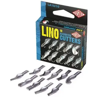Essdee Linosnijder Mes Set 10 stuks