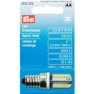 Prym 610375 LED reservelampje voor naaimac. 2,5 W schroeff