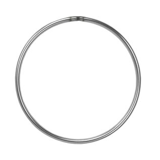 Metalen ring RVS 8 cm 3 mm