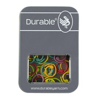 Durable Steekmarkeerders open 16mm, 42 stuks assorti kleuren