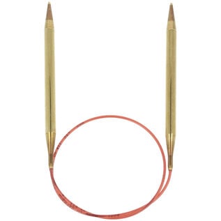 Rondbreinaald 6,50mm - 50cm - Lang Yarns fijn brons