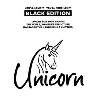 Rondbreinaald 3.25mm - 100cm - Unicorn - Wooladdicts Black Edition