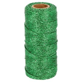 Koord Groen Metallic 100 m x 1,5 mm