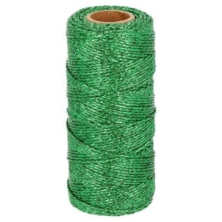 Koord Groen Metallic 100 m x 1,5 mm