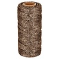 Koord Bruin metallic 100 m x 1,5 mm