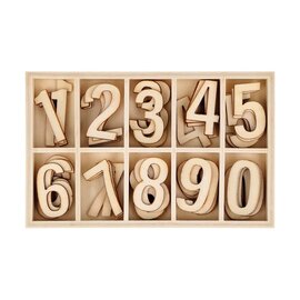 Cijfers hout 50 stuks