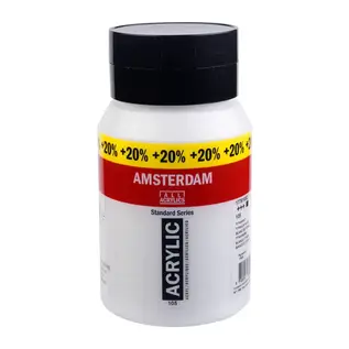 Amsterdam Standard Series Acrylverf Pot 600 ml Titaanwit 105