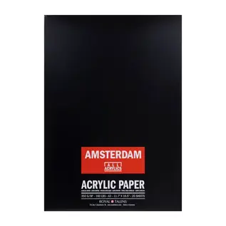 Amsterdam Acrylpapier | 42 x 29,7 cm (A3), 350 g, 20 vellen