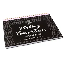 Small brush connections workbook calendar