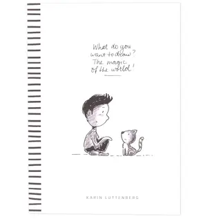 Schetsblok What Do You Want To Draw? 300g A4 40 vellen