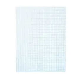 Plastic Stramien 26x34cm Lichtblauw Mesh:7