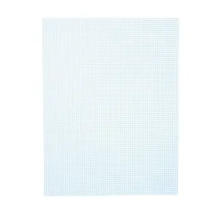 Plastic Stramien 26x34cm Lichtblauw Mesh:7