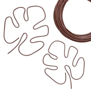 Aluminium wire 500g +/-26m 3mm chocolate mat