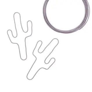 Aluminium wire 1,5mm 5m soft lilac