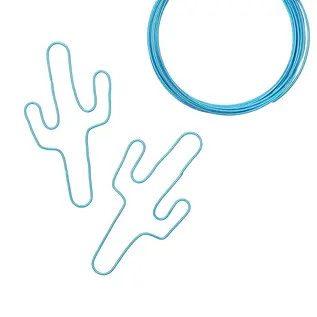 Aluminium wire 1,5mm 5m turquoise